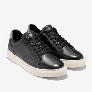 Cole Haan Black and Tan Sneakers